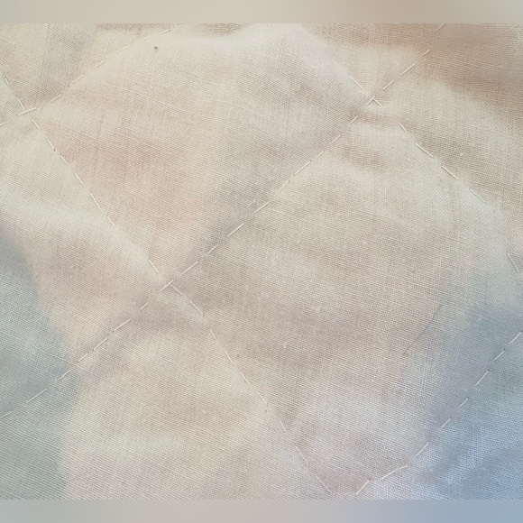 Vintage 80s 90s Hand Stitched Cottagecore Patchwork Quilt With Shams - 100”x90” - Picture 8 of 9